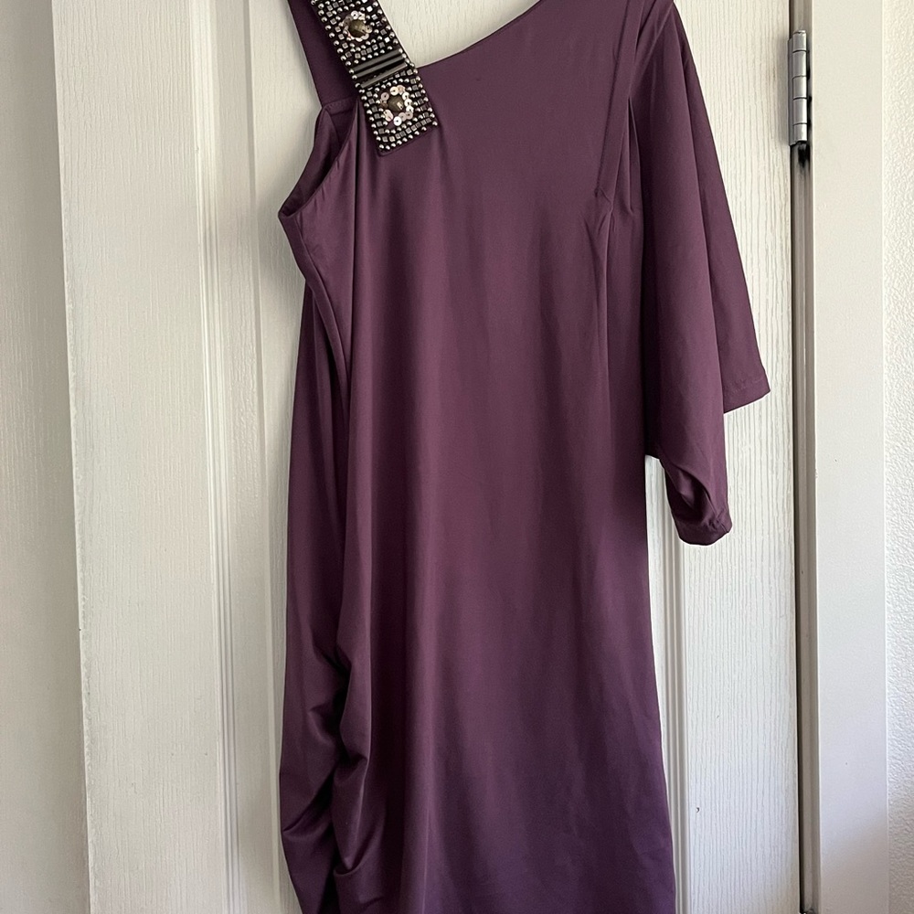 Purple dress